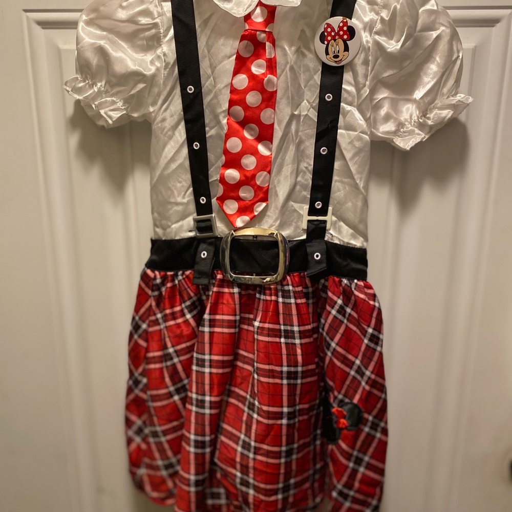 Minnie Mouse costume- Nerd Minnie size 10-12 - Picture 2 of 13
